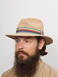 Шляпа STETSON арт. 2478564 TRAVELLER RAFFIA CROCHET (бежевый)